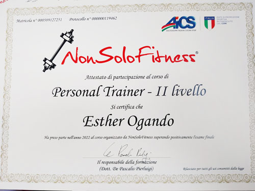 Certificate #1